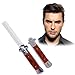 Folding Comb, Spring Push Button Pocket Oil Hair Styling (Rosewood)