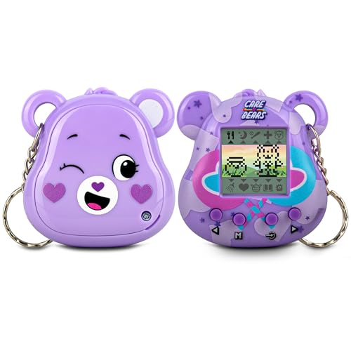 Care Bears Digital Pet - Share Bear Nano Pet with Care Features, 1.4” Inch Screen, Handheld Interactive Virtual Pets for Kids, Collectible Electronic Toy, Battery Included by Care Bears - Used condition - US$16.08