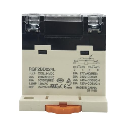 Relais DC24V 76F RGF2BD024L à haute stabilité thermique