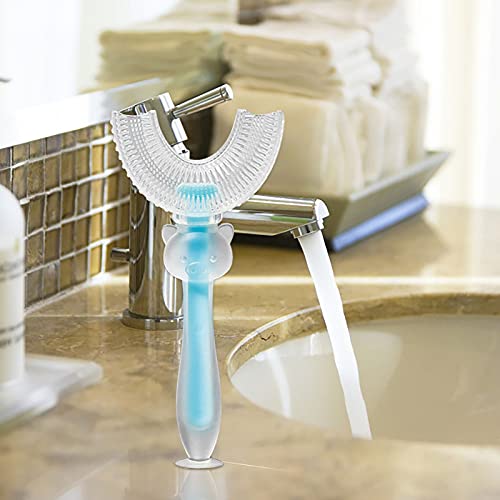 Extra Firm Toothbrushes For Adults Modeling Massage For Children Thorough Toothbrush Toothbrush Toothbrush U-Type Cup U-Shape Cleansing With Suction For 360° Children’s Tooth Adult Medium Toothbrush #TOP28