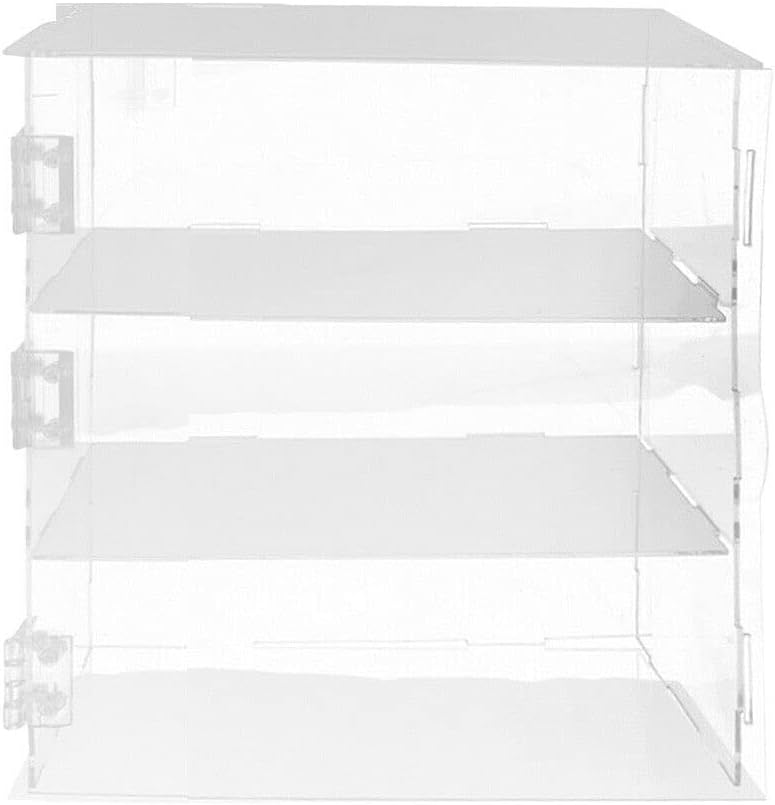 DNYSYSJ 3-Tier Acrylic Display Shelf, Acrylic Display Stand Toys Model Holder Collections Storage Rack