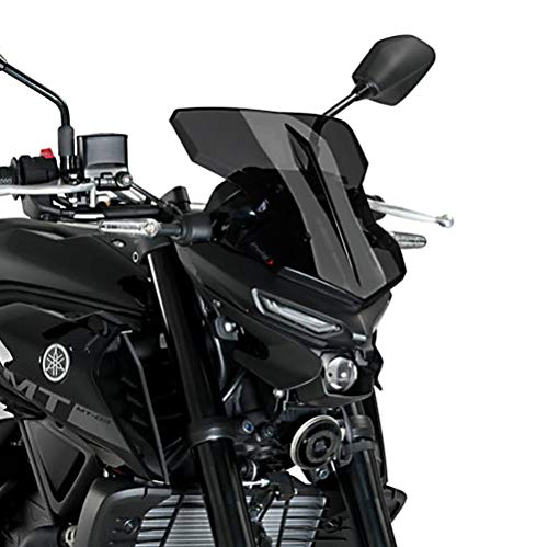 Nakedbike-Scheibe kompatibel mit Yamaha MT-03 20-25 dunkel getönt Puig NG Sport