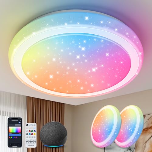 Aigostar Mesh  Plafon LED Techo Bluetooth