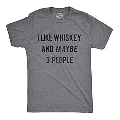 Dark Heather Grey - Whiskey and 3 People