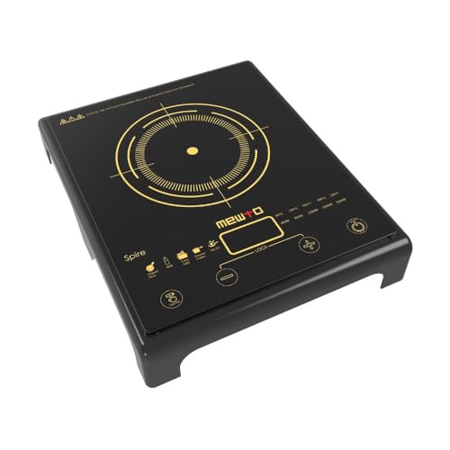 Image of Spire from The House of Link 2000W Induction Cooktop | 5 Cooking Modes with Touch Control & Digital Display | Auto Pan Sensor | 1 Year Warranty