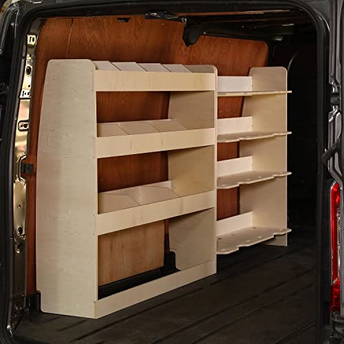 Vanify - Kompatibel mit Volkswagen Transporter T5 T6 L2 2003+ Fahrzeugeinrichtung Fahrzeugregale, Festool und hinteres Regal