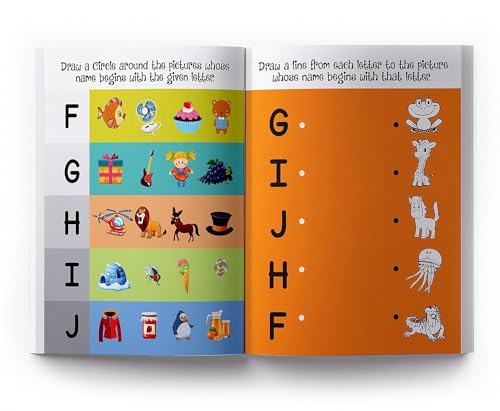 My First Book of Patterns: Capital Letters – Write and Practice Line Patterns and Capital Letters A to Z | Pre-Writing and Alphabet Tracing Workbook for Kids Ages 3–5 | 2+ Hours of Early Writing Fun