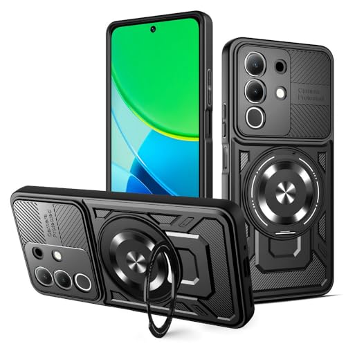 Étui antichoc Vivo Y29 4G / T4X 5G avec support magnétique rotatif 360