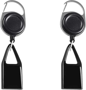 2 Pcs Retractable Lighter Clip Belt with Protective Cover, Lighter Clip,Retractable,Anti Lost Cover,Keychain Belt,Leash for Fishing Hiking,Protective Cover for Camping,Leash