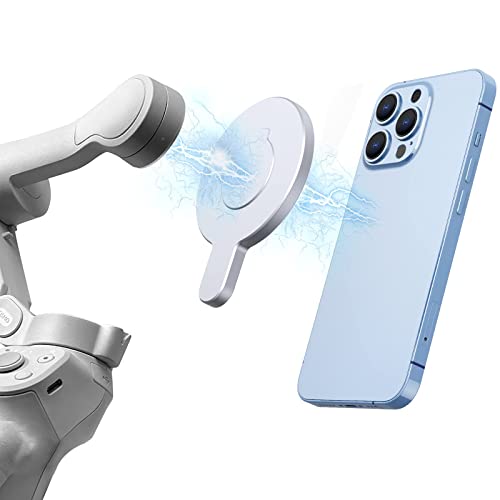 Gimbal Stabilizer Handheld Foldable,Magnetic Phone Clamp Compatible with DJI OM 5/OM 4/OM 4 SE, Phone Mount for Magsafe Gimbal Stabilizer Handheld Foldable,Magnetic Phone Clamp Compatible with DJI OM 5/OM 4/OM 4 SE, Phone Mount for Magsafe