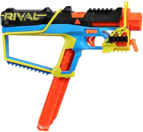 Nerf Rival Mirage XXIV-800 Blaster, 10 Nerf Rival Accu-Rounds, 2 Ways to Load, 8 Round Removable Magazine, Pump Action Priming, Gifts for Teens — view 13