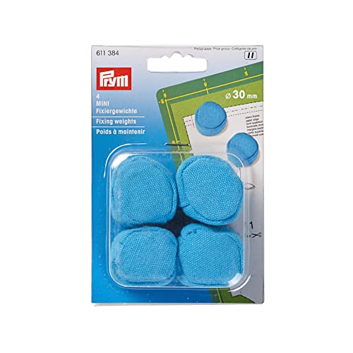 Prym Pattern Weights, 4pc, Blue 9.3 x 5.7 x 0.7 cm