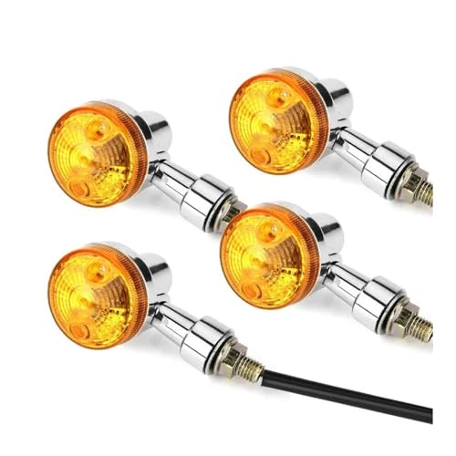 Clignotant moto 12v ambre haute visibilité pour sécurité
