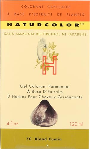 naturcolor Haircolor Hair Dye, 7C - Caraway Blonde, 4 Ounce (7C)