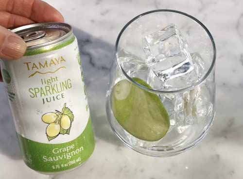 Tamaya Light Sparkling Grape Juices, Mix Discovery Case, Nfc, Not From Concentrate, Fresh Pressed, 100% Natural, No Sugar Added, No Preservatives, 6.75 Fl Oz Mini Cans (Pack Of 12) #TOP6
