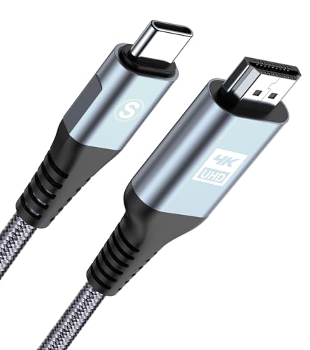 Amazon | HDMI Type-C 変換ケーブル 1M, iPhone15対応 USB C HDMI 変換 