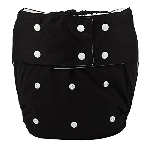 Adult Cloth Diaper Cover Nappy Reusable Washable Adjustable for Disability Incontinence Person (D01)