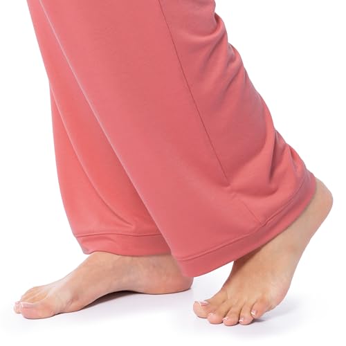 Image of Fruit of the Loom womens Short Sleeve Tee and Pant 2 Piece Sleep Set