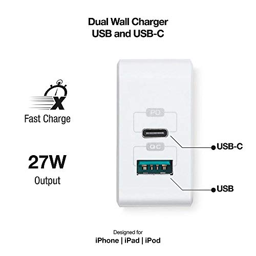 Alimentation USB-C compatible iPhone 12 Mini et iPad Pro 27W