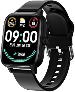 KAKTIN Smart Watch,Watches for Men Women Answer/Make CallFitness Tracker Activity with Heart Rate Sleep Monitor Calorie Step CounterSmartwatch 1.7" Full Touch Compatible Android & iOS(Black)