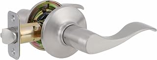 Logan Passage (Hall/Closet) Door Lever Satin Nickel