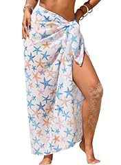 White Starfish Print