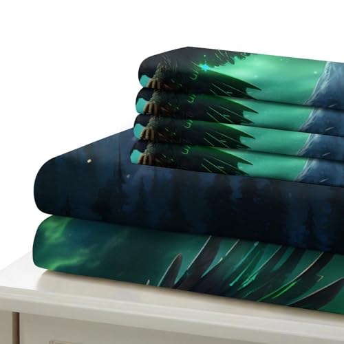 Parure de lit aigle plane en microfibre 140x200cm pour lit simple