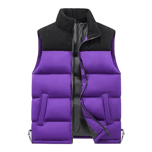 Black of Friday Deals 2024 Mens Puffer Vests Stand Collar ...
