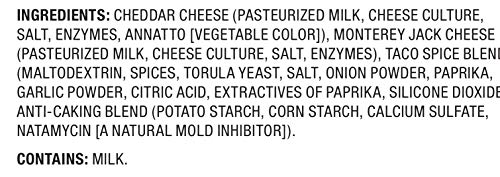 Amazon Brand - Happy Belly Taco Cheese Blend, Shredded, 8 Oz #TOP4