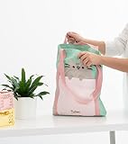 Grupo Erik Oficjalna Torba Bawełniana Pusheen Premium - Torba na Zakupy 35x40x10 cm - Płócienna Torba Prezentowa - Urocze Akcesoria Pusheen