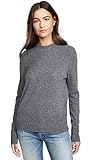 EQUIPMENT Women's Sanni Crew Sweater, Heather Grey, Large