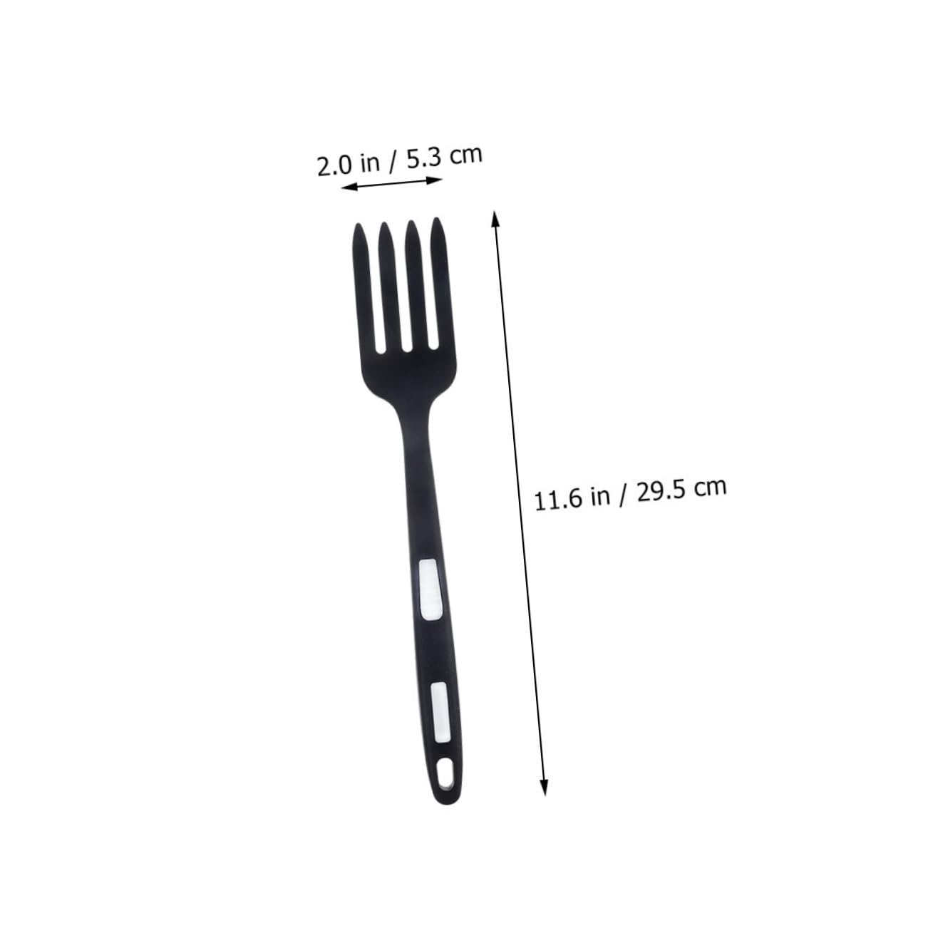 KICHOUSE Ergonomic Silicone Forks Set Spaghetti Fork Food Cooking Fork Kitchen Food Fork Wear-Resistant