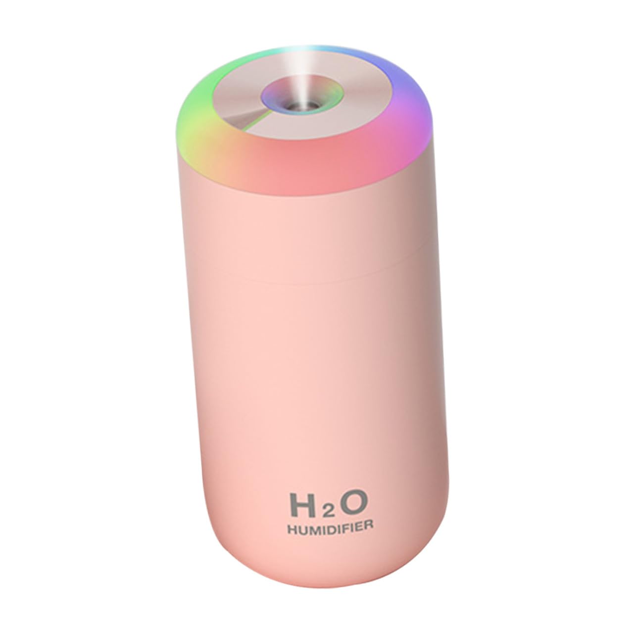 Humidificateur d’air purificateur 350 ml avec veilleuse LED rose