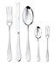 Sambonet Frame 52559-N2 - Set di Posate da Tavola monoblocco in acciaio inox 18/10, per 12 persone, 60 pezzi: 12 forchette, 12 cucchiai, 12 coltelli, 12 cucchiaini da tè, 12 forchette dolce