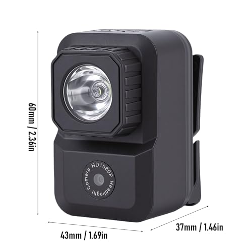 FAUOSWUK Head Mounted Camera 1080P HD miniatura 7