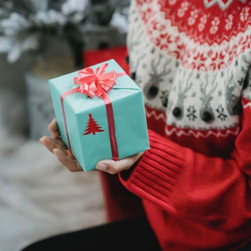 10 Fogli Etichette Adesive Natale, 120pz Sigilli