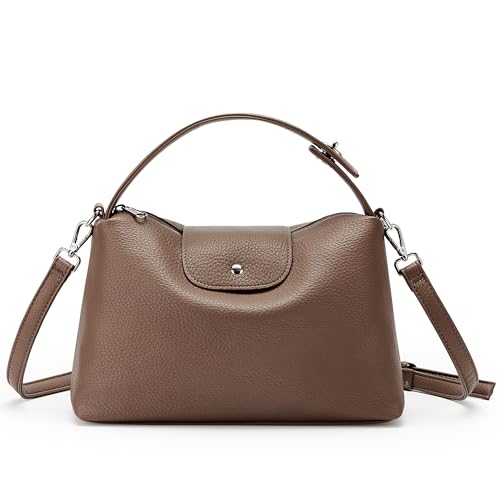 KALIDI Soft Vegan Leather Hobo Bag, Crossbody Purses Satchel for Women with Top Handle