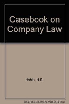 Hardcover Hahlo's Casebook on company law Book