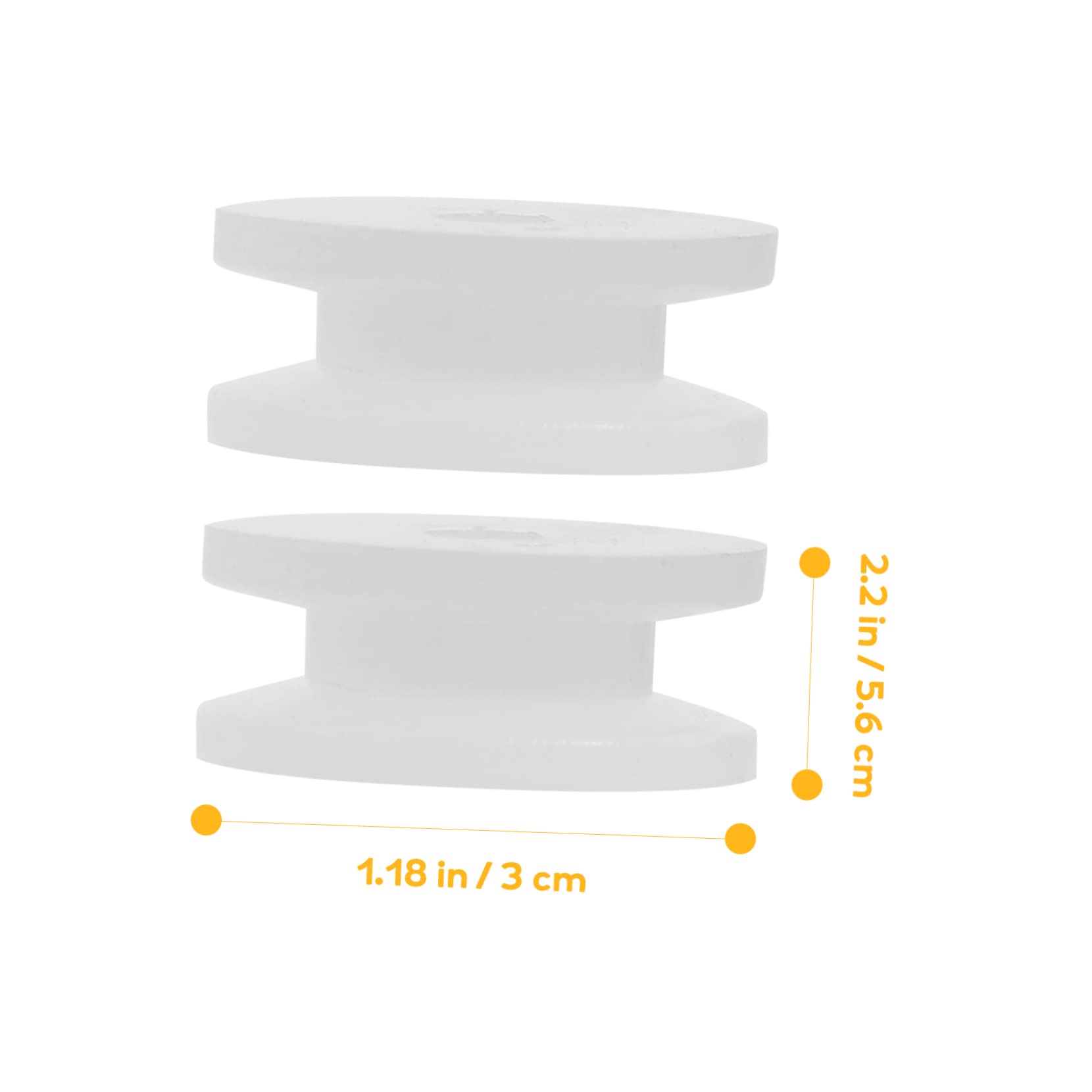 Gogogmee Multipurpose Mute Pulley Gears 100pcs Plastic Belt Wheel for Car Plane Model DIY