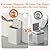 LYNLOO 4Gallon Motion Sensor Trash Cans,Bathroom Trash Can with Lid,IPX5 Waterproof for Kitchen/Bedroom/Office, Slim Space-Saving Odor-Proof Bin with 0.2s Silent Lid