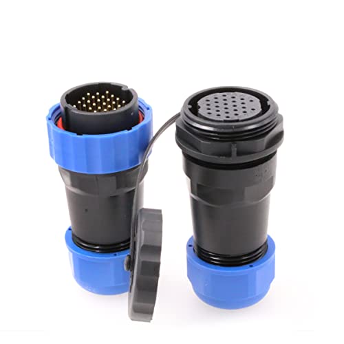Eonvic SD28 26Pin Waterproof Aviation Connector 28mm IP68 5A 250V Docking Plug Socket Industrial Circular Connector Mating Plugs - Image 2