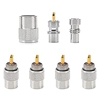 Connettore Pl259 Spina Maschio Adattatore For Antenna Uhf RF 1pcs - Foto 11