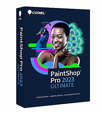 Corel PaintShop Pro 2023 Ultimate - Box Pack - 1 User - Mini Box Packing