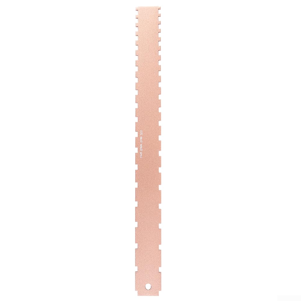 Fretboard linijka pomiarowa Dual Scale 41,8 cm Luthier Tool (srebrna)