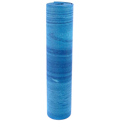 Tapete Yoga Mat Pilates em PVC 6mm Rainbow Com Bolsa Yangfit