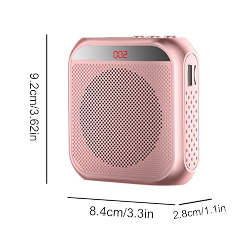 Amplificador de voz para professores,Alto-falante de guia turístico com bateria recarregável de 2200