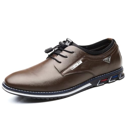 Image of COSIDRAM Mens Business Dress Shoes Casual Slip-on Comfort Walking Shoes