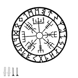 Coleccionable y significativo: este arte de pared fue diseñado en base al símbolo tradicional islandés que ayuda a los viajeros a navegar en condiciones climáticas adversas.