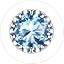 E.March(Aquamarine)-Round Crown