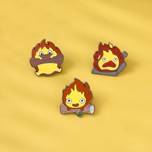 Image of Cute Enamel Pins Cartoon Lapel Pin Brooch Badge for Backpack Jackets Funny Tiger Pins for Gift Anime Enamel Pin for Clothing Hat Decoration